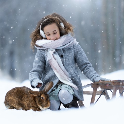 Fotografia dziecięca zimą